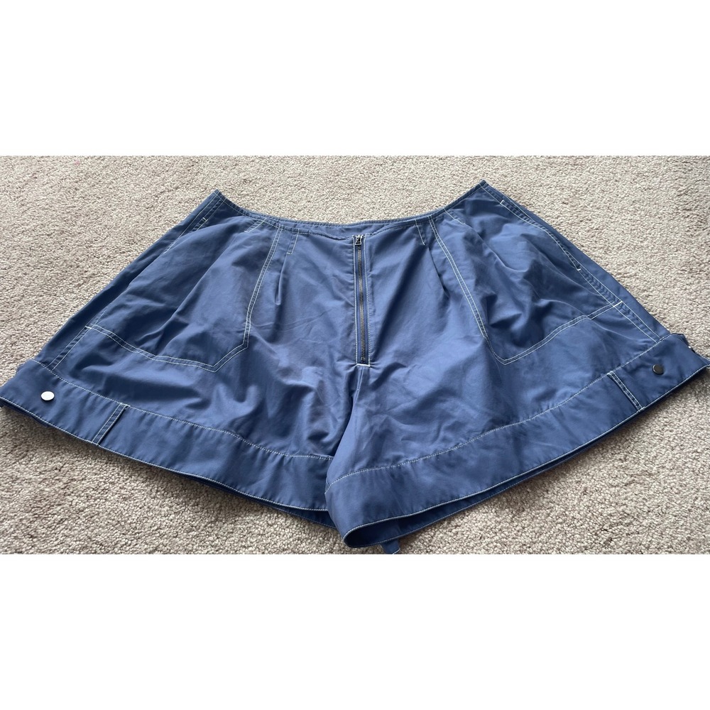 By Anthropologie Tech Zip-Front Shorts size 14